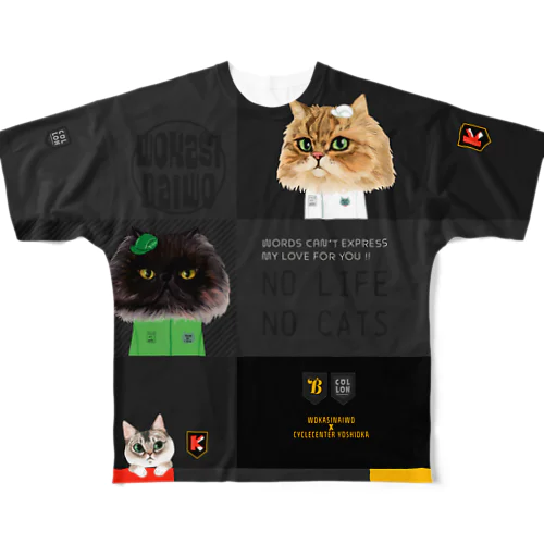 サイクルコラボティ All-Over Print T-Shirt