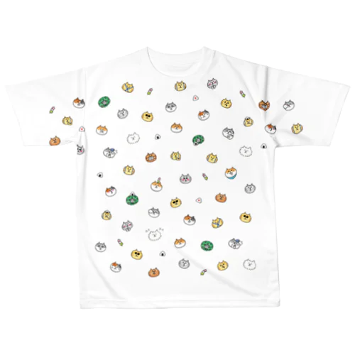 全員集合 All-Over Print T-Shirt
