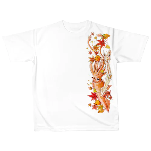 春夏秋冬（秋） All-Over Print T-Shirt