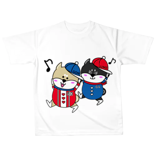 なかよしこよし All-Over Print T-Shirt