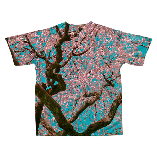 いつかの桜 All-Over Print T-Shirt
