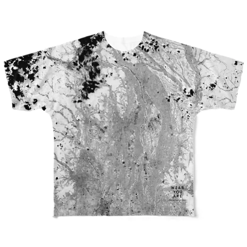栃木県 宇都宮市 Tシャツ 両面 All-Over Print T-Shirt