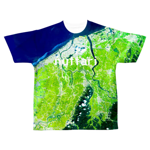 新潟県 新潟市 Tシャツ 両面 All-Over Print T-Shirt