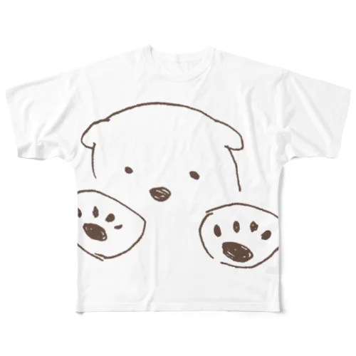 しろきゅま All-Over Print T-Shirt
