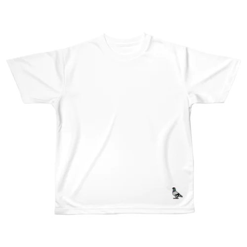 ハト All-Over Print T-Shirt