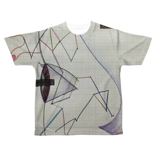 メカラウロコ All-Over Print T-Shirt