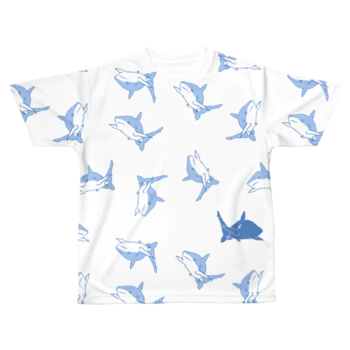 ドタブカちゃん All-Over Print T-Shirt