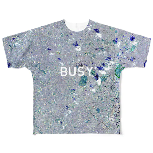 東京都 渋谷区 All-Over Print T-Shirt