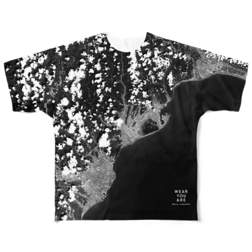 静岡県 静岡市 All-Over Print T-Shirt