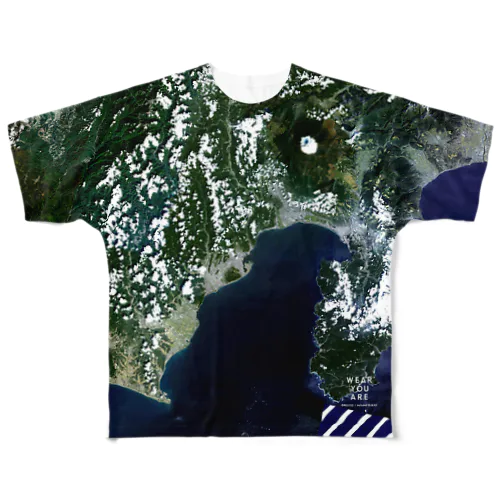 静岡県 静岡市 All-Over Print T-Shirt