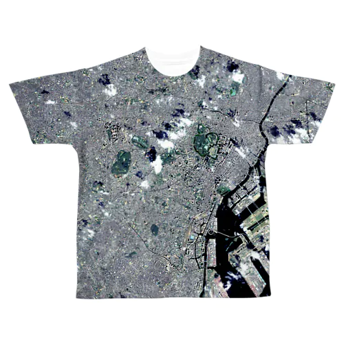 東京都 港区 All-Over Print T-Shirt
