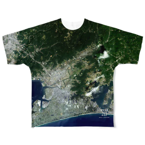 愛知県 新城市 All-Over Print T-Shirt