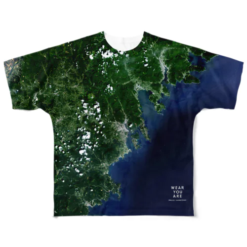 宮城県 気仙沼市 All-Over Print T-Shirt