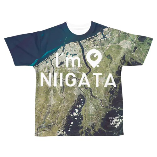 新潟県 新潟市 All-Over Print T-Shirt