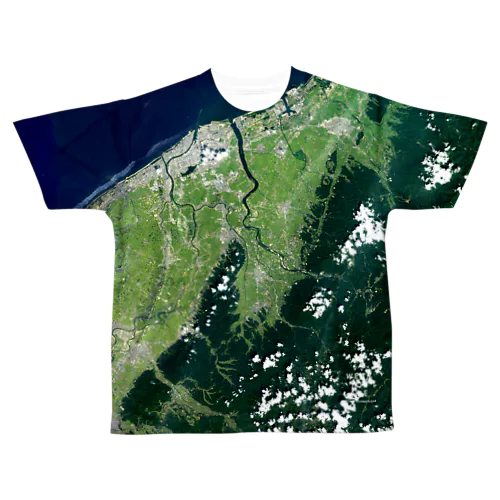 新潟県 新潟市 All-Over Print T-Shirt