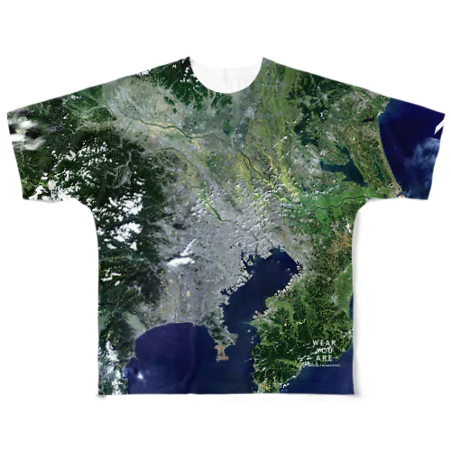 埼玉県 久喜市 All-Over Print T-Shirt