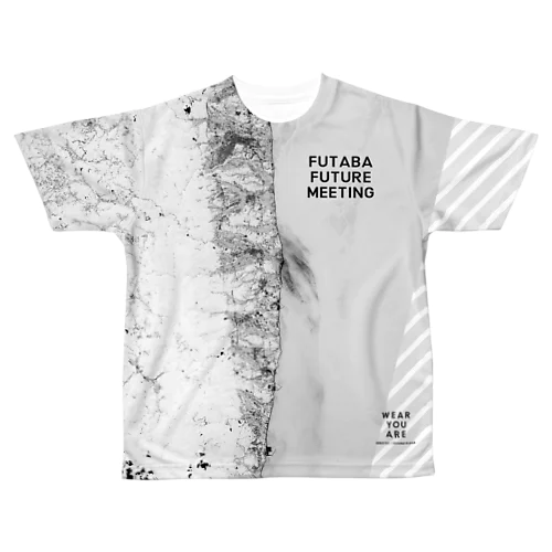 福島県 双葉郡 All-Over Print T-Shirt