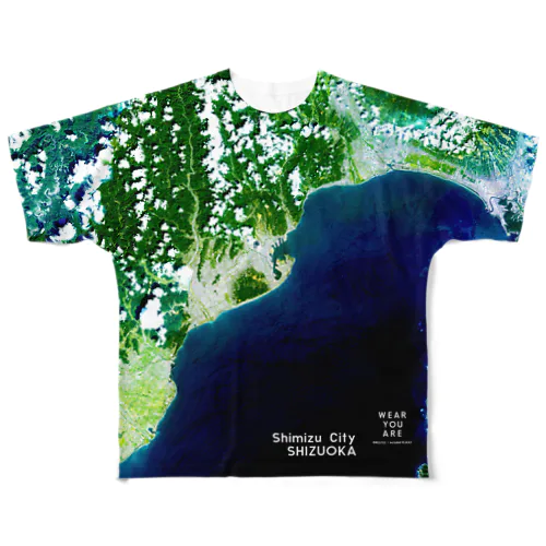 静岡県 静岡市 All-Over Print T-Shirt