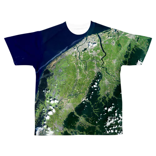新潟県 新潟市 All-Over Print T-Shirt