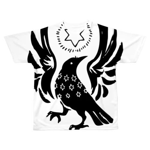 ひみつ結社星鴉 All-Over Print T-Shirt