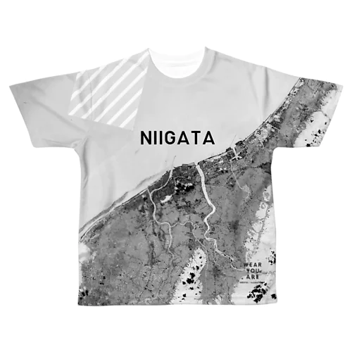 新潟県 新潟市 Tシャツ 両面 All-Over Print T-Shirt
