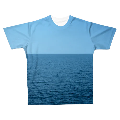 水平線 All-Over Print T-Shirt