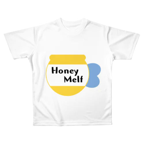 HoneyMelt LOGO All-Over Print T-Shirt