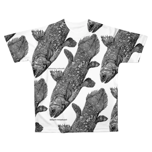 インドネシアシーラカンス All-Over Print T-Shirt