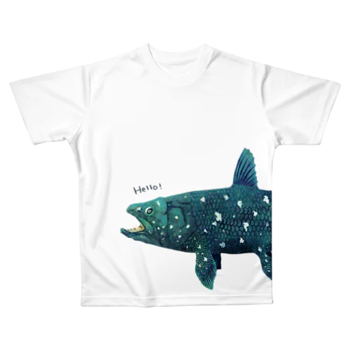 シーラカンス(フルグラフィック) All-Over Print T-Shirt