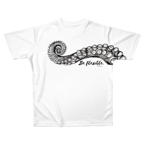 タコ触手 All-Over Print T-Shirt