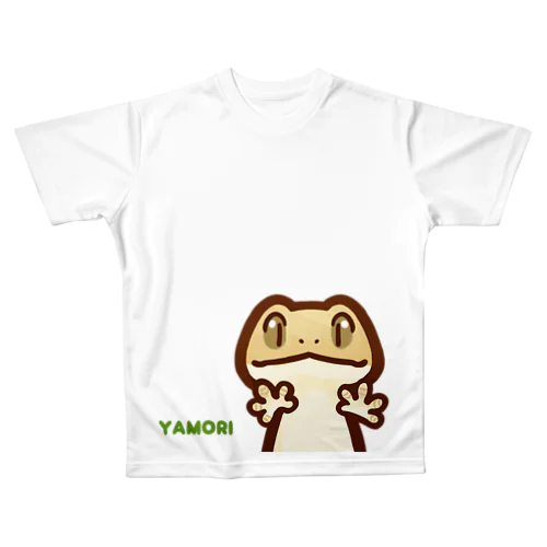 ニホンヤモリ All-Over Print T-Shirt