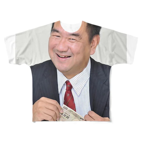 greedy All-Over Print T-Shirt