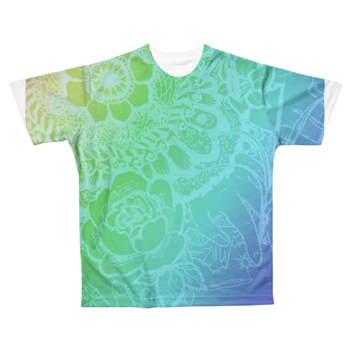 acceptance ★rainbow★ All-Over Print T-Shirt