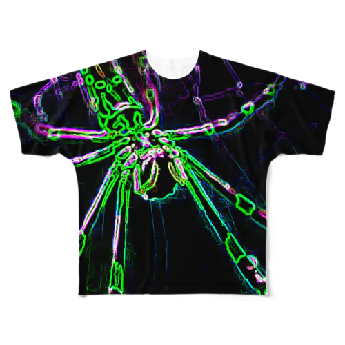 SPIDER All-Over Print T-Shirt