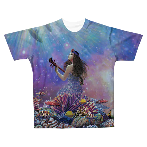 琉球人魚 All-Over Print T-Shirt