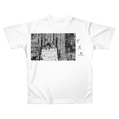 野良　ロゴ入りver All-Over Print T-Shirt