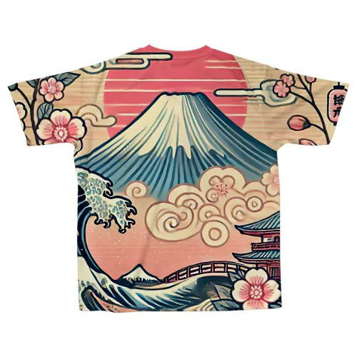 japan All-Over Print T-Shirt