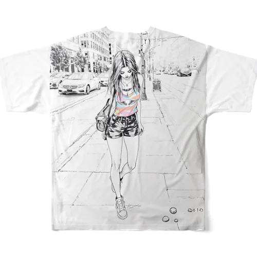 隠れた宝石を探す人 All-Over Print T-Shirt