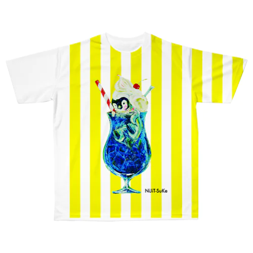 ペンギンクリームソーダー2022 All-Over Print T-Shirt