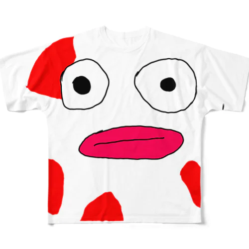 クソデカ鯉ウナ All-Over Print T-Shirt