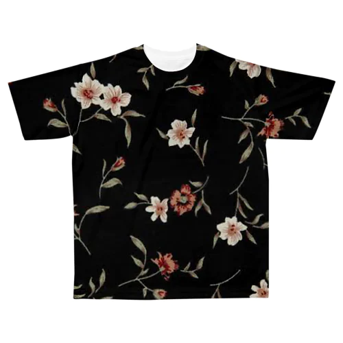 大人らしい柄 All-Over Print T-Shirt