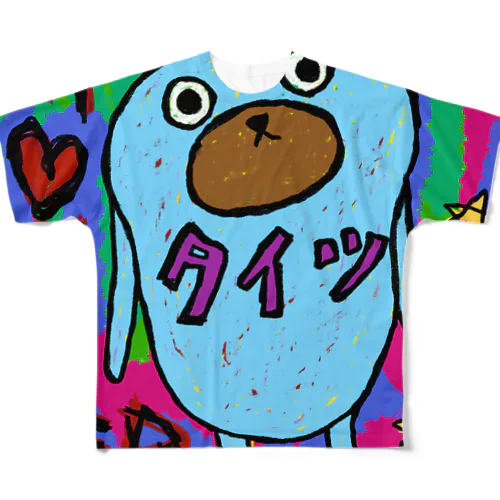 モンスター　タイツ&コルセット All-Over Print T-Shirt