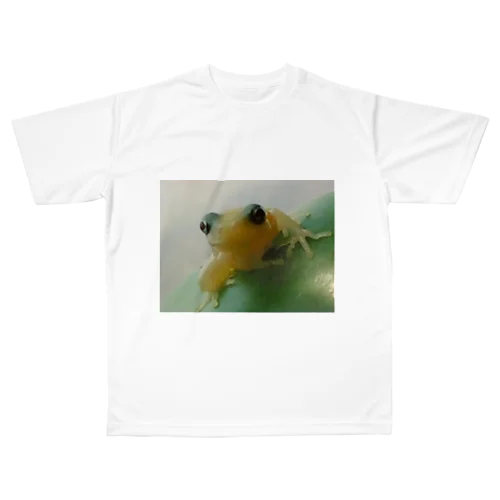 白かえる All-Over Print T-Shirt