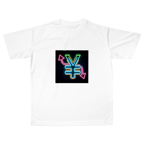 円高円安 All-Over Print T-Shirt