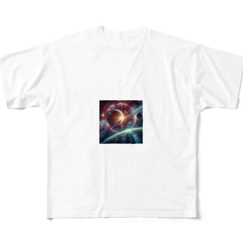 新時代を感じる‼︎スターオメガ All-Over Print T-Shirt