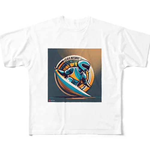PulseAthletica All-Over Print T-Shirt