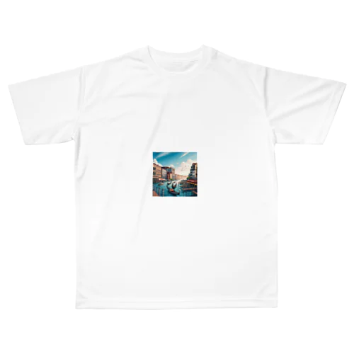 ヴェネチア（pixel art） All-Over Print T-Shirt