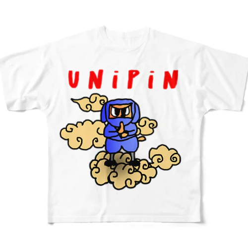 【忍者うにぴん】 All-Over Print T-Shirt