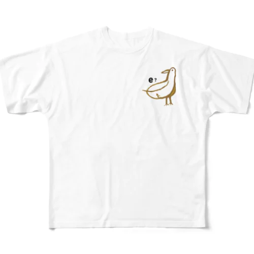 e？ All-Over Print T-Shirt
