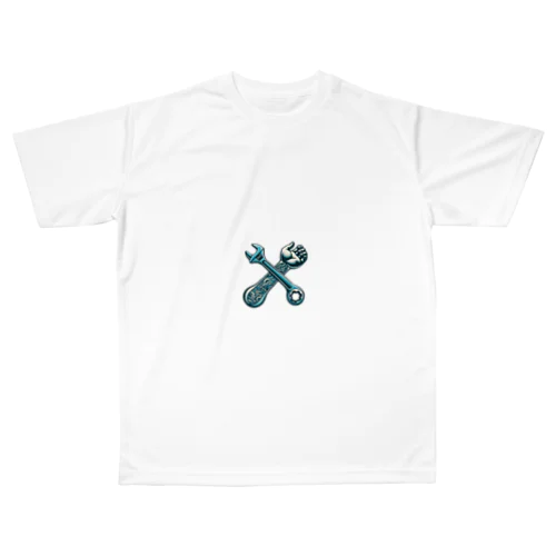 スパナ　アメカジ　工具 All-Over Print T-Shirt